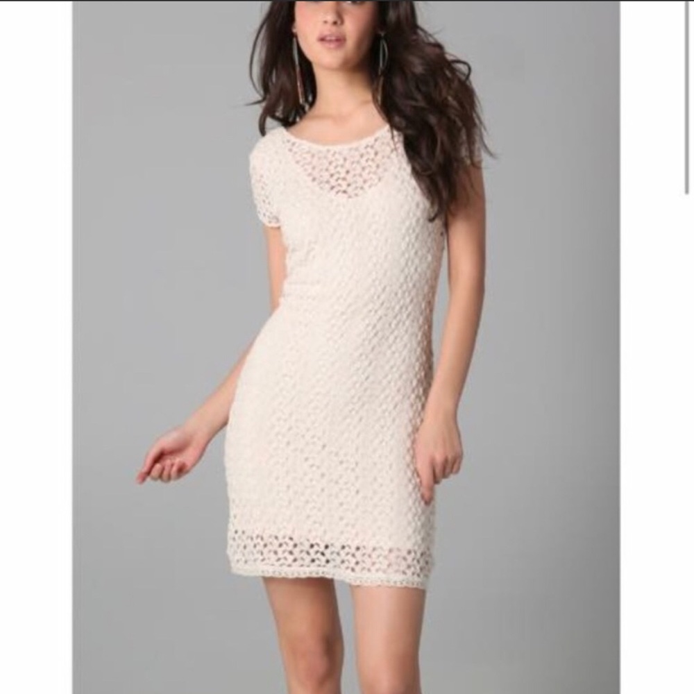 Free People Bodycon Gypsy Lace Dress Size Small